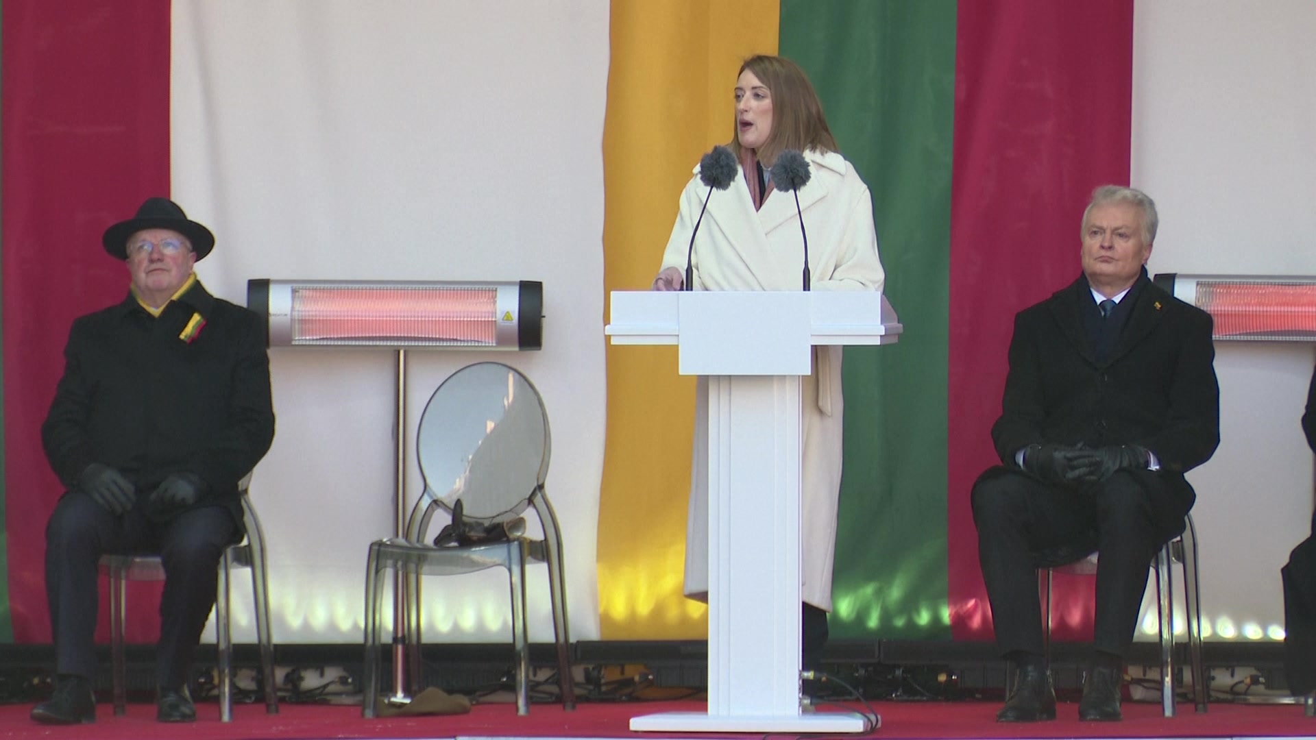 Official visit by Roberta METSOLA, EP President, to Vilnius (Lithuania): participation to the Lithuania’s State Restoration Day: extracts from the keynote speech during the Celebrations and attendance to the Celebratory Mass